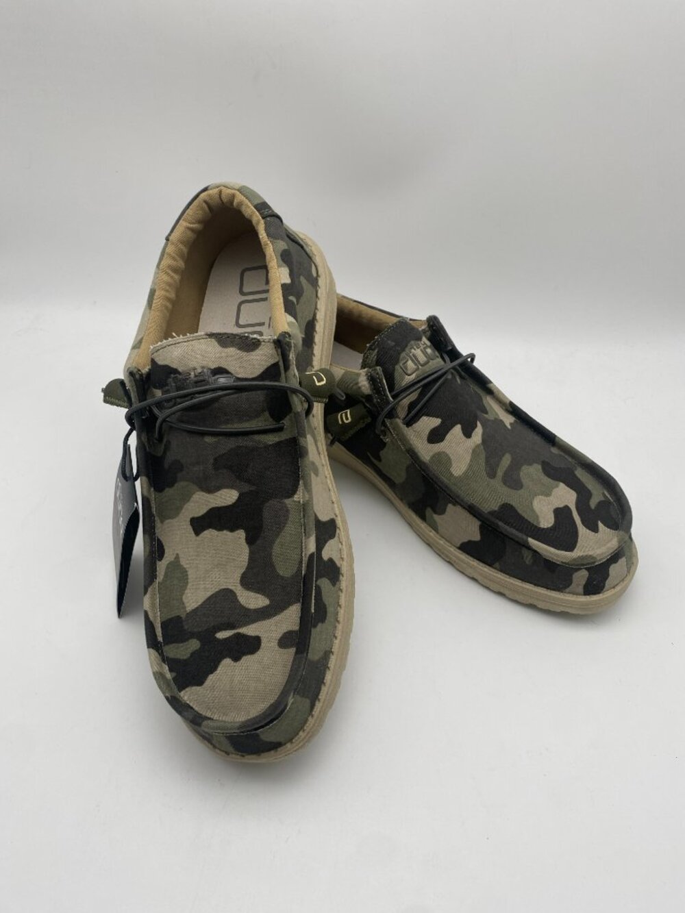 HEY DUDE WALLY CAMO MEN'S SHOES #110067003 US MEN'S SIZE 11 - Picture 2 of 6